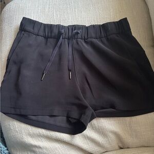 lululemon athletica on the fly Black Athletic Shorts